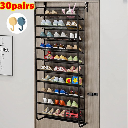 Pairs over door shoe rack - shoe,