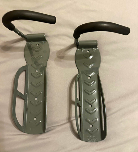 Wall mounted storage hooks - mounted,
