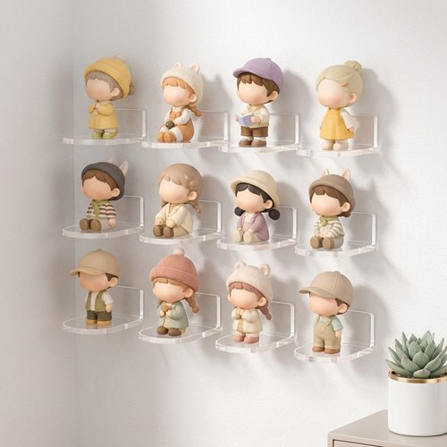 5pcs small acrylic - small, floating