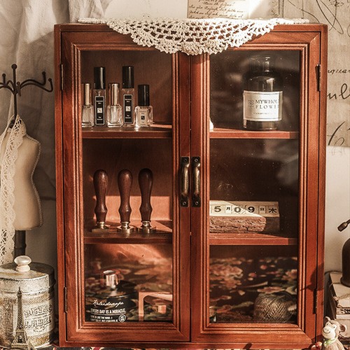 Vintage wall mounted cupboard - mounted,