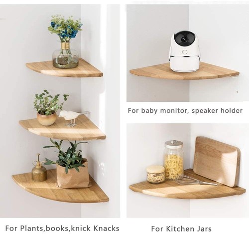 Floating corner shelf shelves - corner,