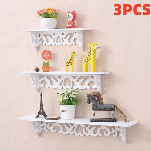 3pcs floating wall shelves - 3pcs,