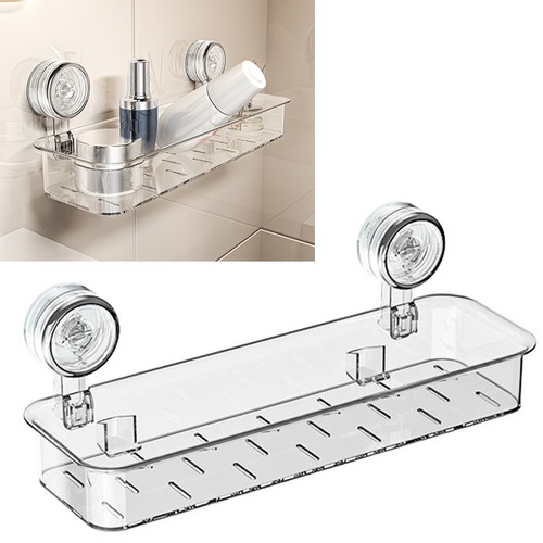 Shower wall storage shelf - wall,