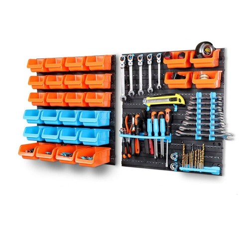 44pc wall mounted tool - wall-mounted,