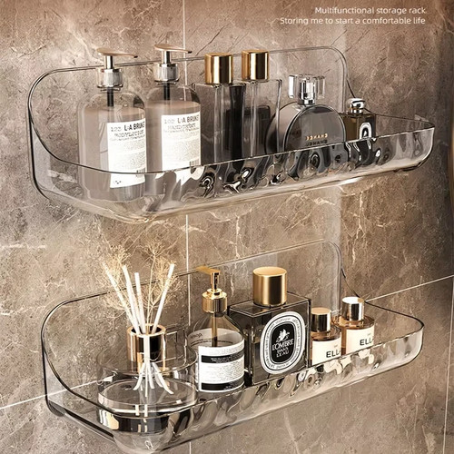 Acrylic bathroom shelf - bathroom,