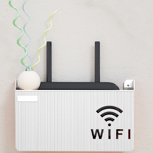 Wifi router storage - box, wall