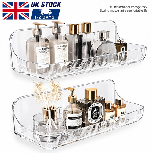 Acrylic bathroom shelf - acrylic,