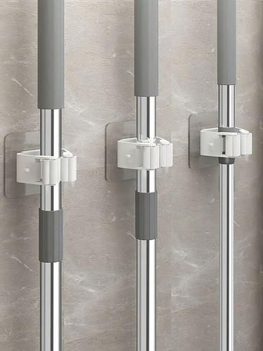 6pcs wall mounted mop broom - 6pcs,