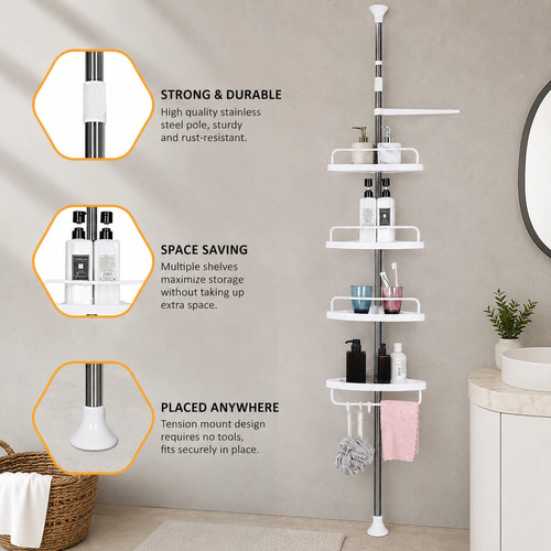 Tier telescopic bathroom - tier,