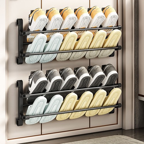 Wall mounted shoe storage rack - shoe,