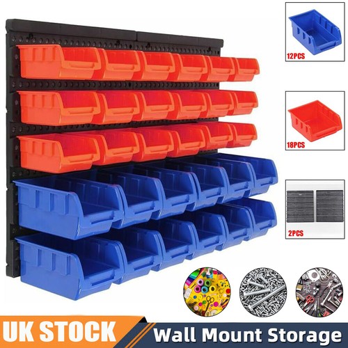 Piece plastic bins - 30,