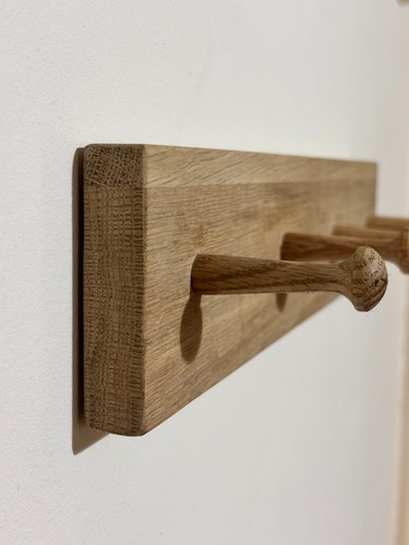 Oak wooden peg - , rail