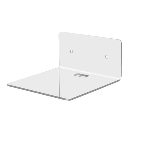 Small acrylic wall shelf - acrylic,