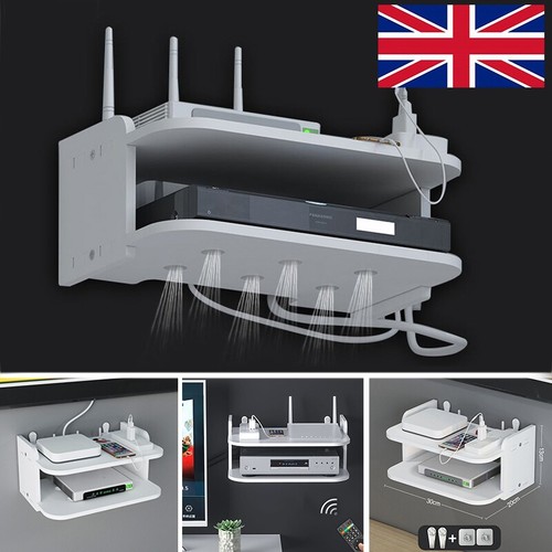 Router storage rack floating - router,