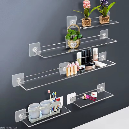 Clear acrylic wall - clear,