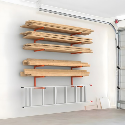 Level wood organizer and - 3-level,