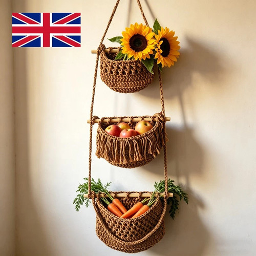 Tier wall hanging storage - wall,