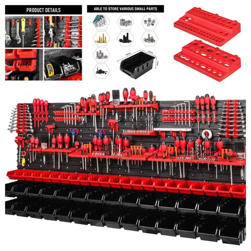 Wall mounted tool peg board - wall,
