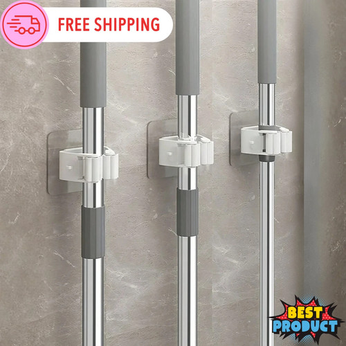 6pcs mop broom holder wall - mop,