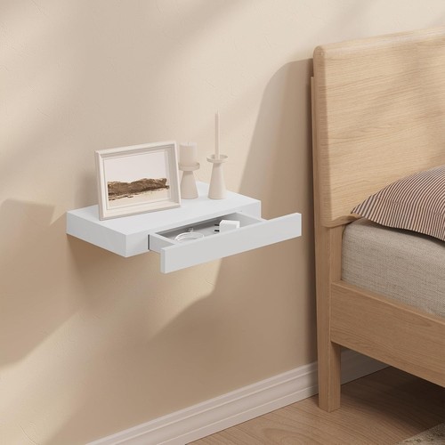 Floating wall shelf with - wall,