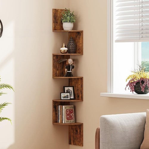 Tier floating corner shelves - tier,