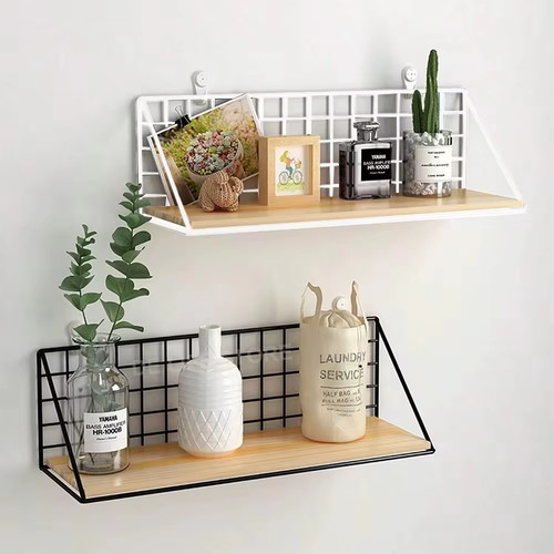 Wall mounted hanging - mounted, shelve