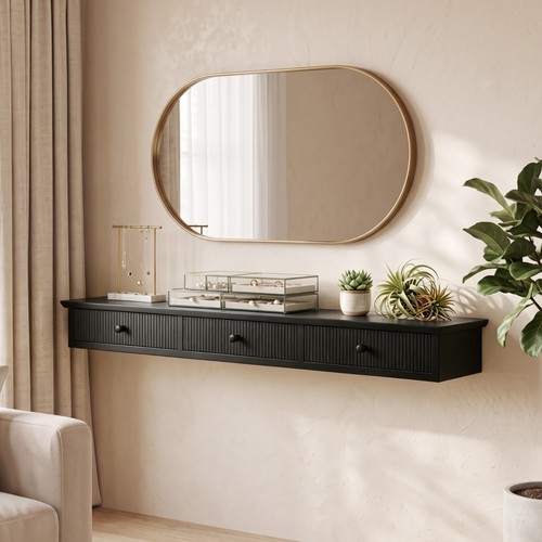 Shelf floating wall - wall, with